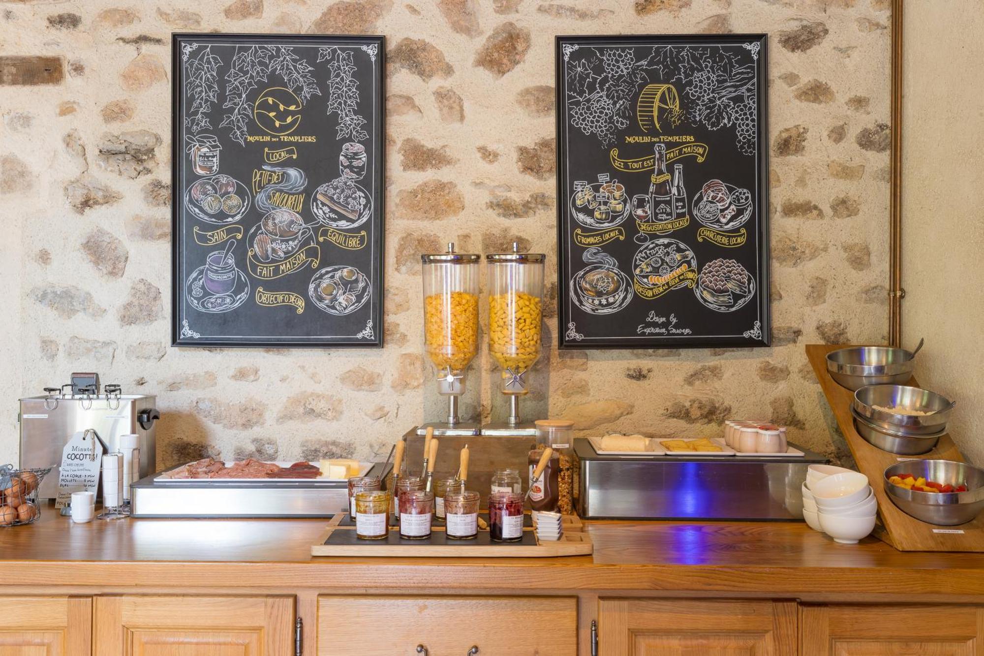 Moulin Des Templiers Hotel & Spa Pontaubert Eksteriør bilde